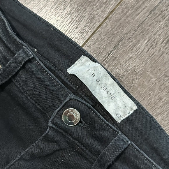 IRO Track Skinny Washed Jeans 26 - Picture 5 of 7